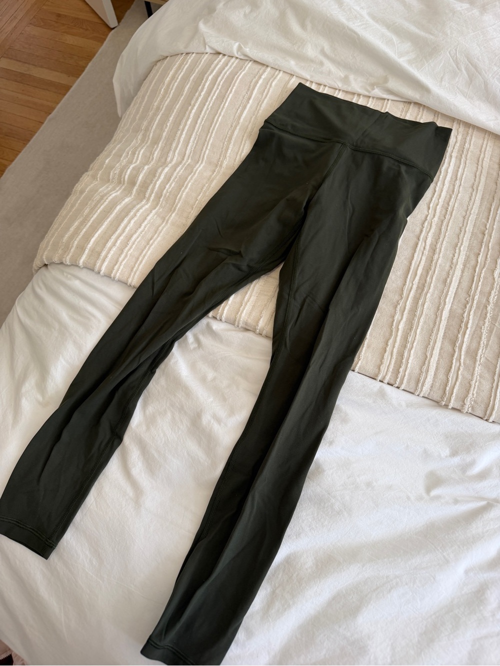 Athleta Olive Green High-Waist Leggings